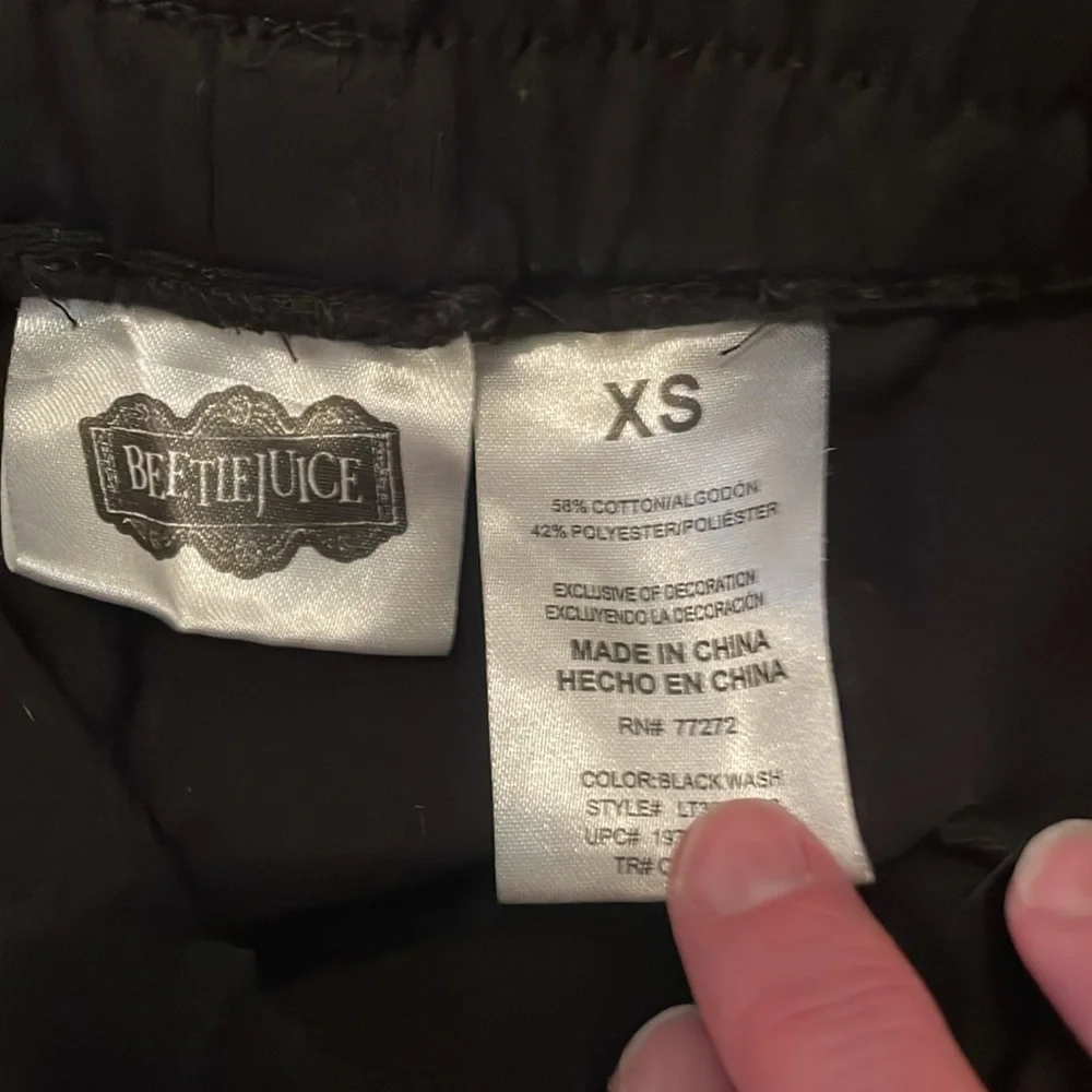 NWOT!! Beetlejuice joggers - Picture 2 of 5